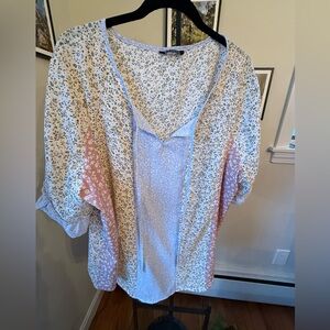 Floral short sleeved shirt